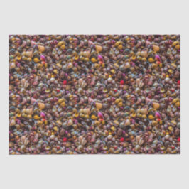 Seashells写真カラフル繰り返しパターン 薄葉紙