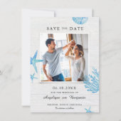 Seashells素朴航海の日付の保存 (正面)