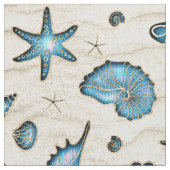 Seashells and Sand Opal ID782 ファブリック (クローズアップ)