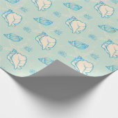 seashells and starfish ラッピングペーパー (角)