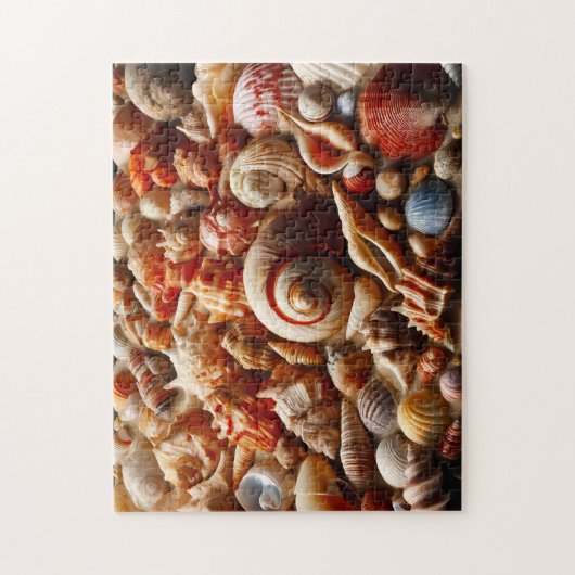 Seashells & Conches Seashell Collector's Gift ジグソーパズル (縦)