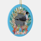 Seashells, Coral & Seagull沿岸クリスマス セラミックオーナメント (右)