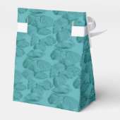 Seashells in Aqua Faver Box フェイバーボックス (裏面サイド)