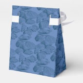Seashells in Blue Favorites Box フェイバーボックス (裏面サイド)
