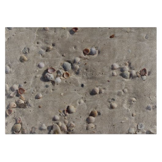 Seashells in the Wet Sand カッティングボード (正面)