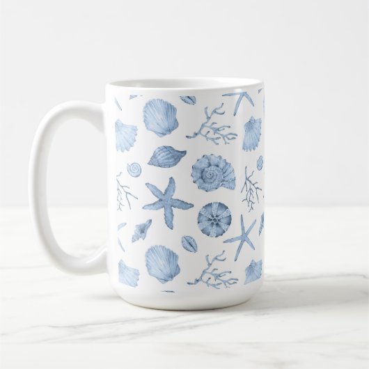 Seashells Mug コーヒーマグカップ (左)