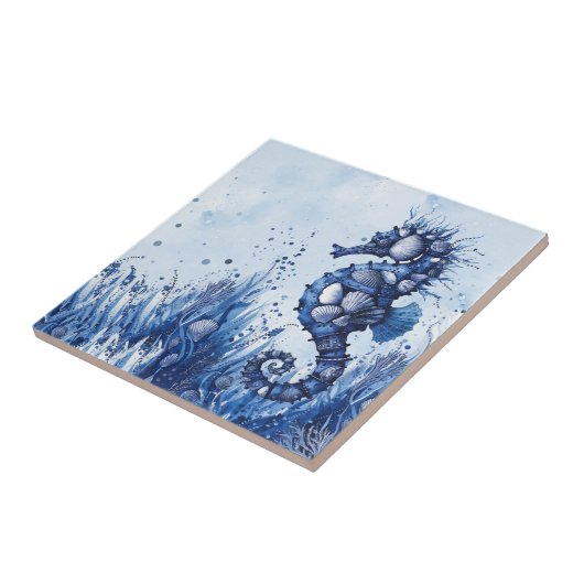 Seashells Seahorse タイル (側面)