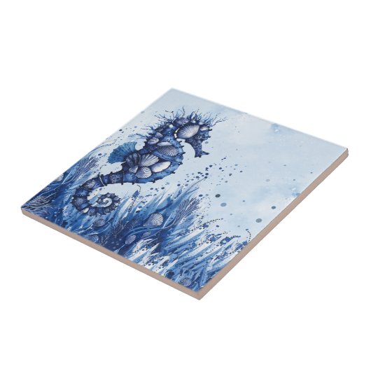 Seashells Seahorse タイル (側面)