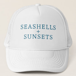 Seashells & Sunsets Hat キャップ