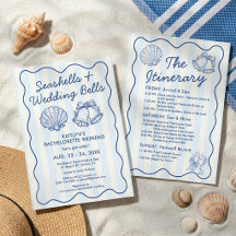 Seashells & Wedding Bells バチェラー・パーティー・プラン