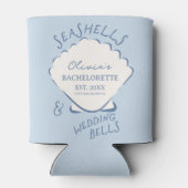 Seashells & Wedding Bells Bachelorette 缶クーラー (裏面)