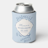 Seashells & Wedding Bells Bachelorette 缶クーラー (缶裏面)