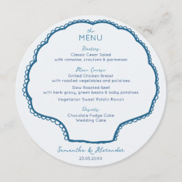 Seashells & Wedding Bells Bachelorette Party メニュー