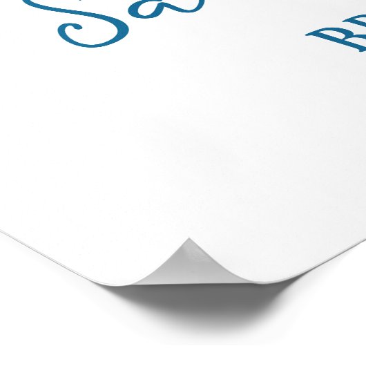 Seashells & Wedding Bells Bachelorette Welcome ポスター (角)