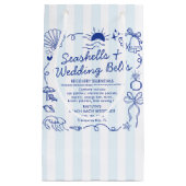Seashells & Wedding Bells Beach Party Recovery Kit スモールペーパーバッグ (正面)