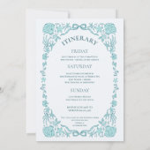 Seashells Wedding Bells Whimsical Bachelorette  招待状 (裏面)