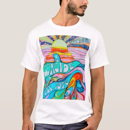 Seaside1976 Tシャツ (正面)