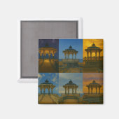 Seaside Bandstand Through Time マグネット (正面/裏面)