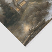 Seaside Cottage At Dusk Decoupage 薄葉紙 (詳細)