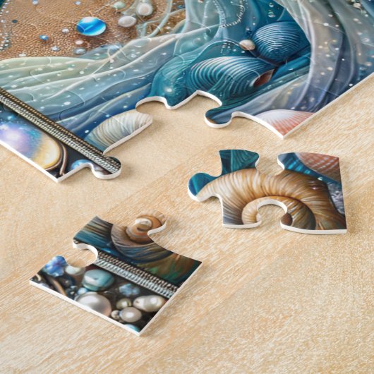 Seaside Fairy of Shimmering Wings ジグソーパズル (側面)