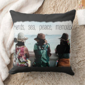 Seaside Friendship Memories クッション (ブランケット)