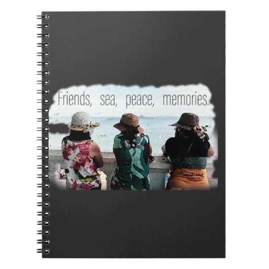 Seaside Friendship Memories ノートブック (正面)