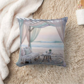 Seaside Gazebo With Couch クッション (ブランケット)