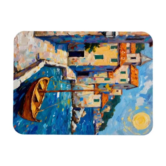 Seaside in Europe マグネット (横)