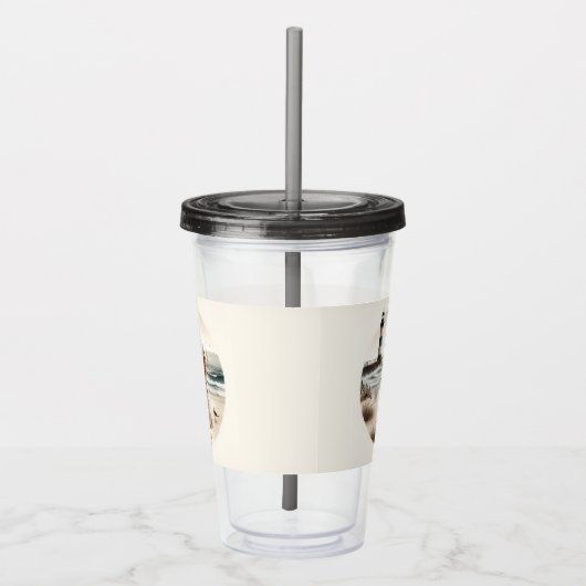 Seaside Lighthouse Stroll アクリルタンブラー (右)