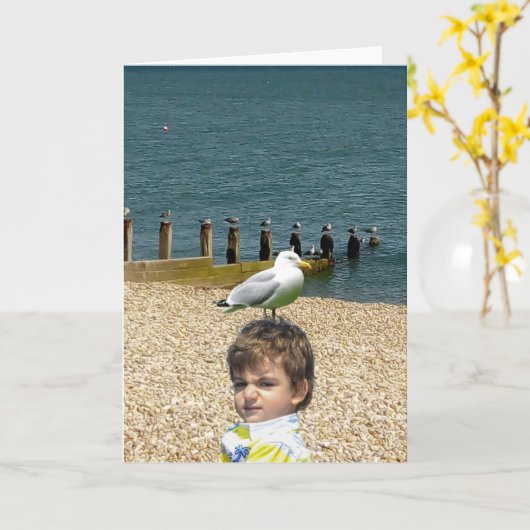 Seaside Living. カード (黄色い花)