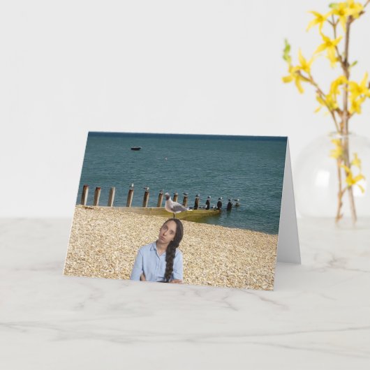 Seaside Living. カード (黄色い花)