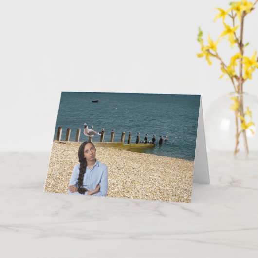 Seaside Living. カード (黄色い花)