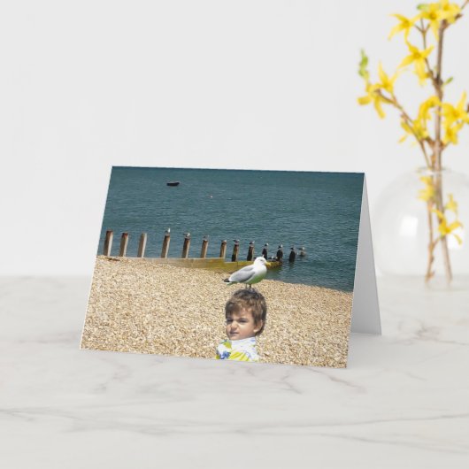 Seaside Living. カード (黄色い花)