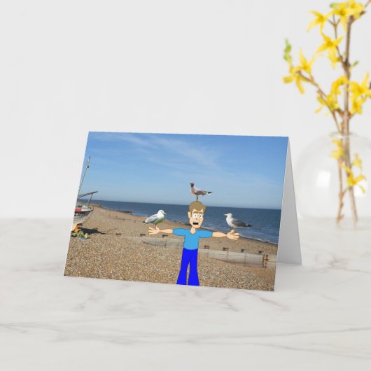 Seaside Living. カード (黄色い花)