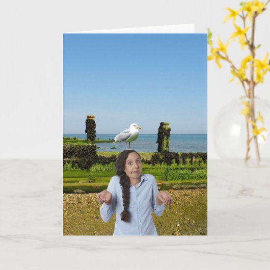 Seaside Living. カード (黄色い花)