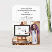 Seaside Living. カード (裏面)