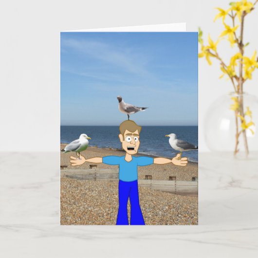 Seaside Living. カード (黄色い花)