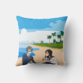 Seaside Reflections – Quiet Moments クッション (裏面)