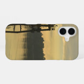 Seaside Serenity Print Cut Sew - Sunset Moments by iPhone 16ケース (裏面横)