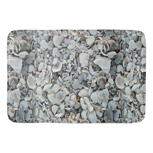 Seaside Shells Coastal  バスマット (正面)