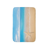 Seaside Starfish Small Bath Mat バスマット (正面縦)