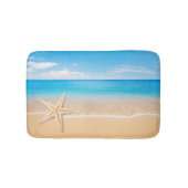 Seaside Starfish Small Bath Mat バスマット (正面)