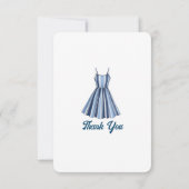 Seaside Stripes Celebration サンキューカード (裏面)