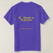 Season 1-2 Year Anniversary Tシャツ (デザイン裏面)