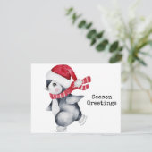 Season Greetings Penguin  カード (スタンド正面)