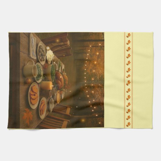 Season of Gatherings Kitchen Towels キッチンタオル (横)