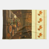 Season of Gatherings Wide Border Kitchen Towels キッチンタオル (横)