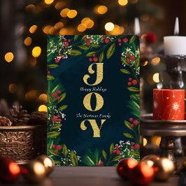 Season of Joyフォトカード 招待状