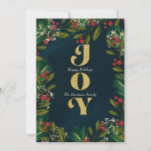 Season of Joyフォトカード 招待状 (正面)