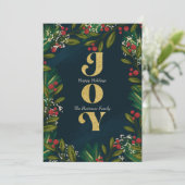 Season of Joyフォトカード 招待状 (スタンド正面)